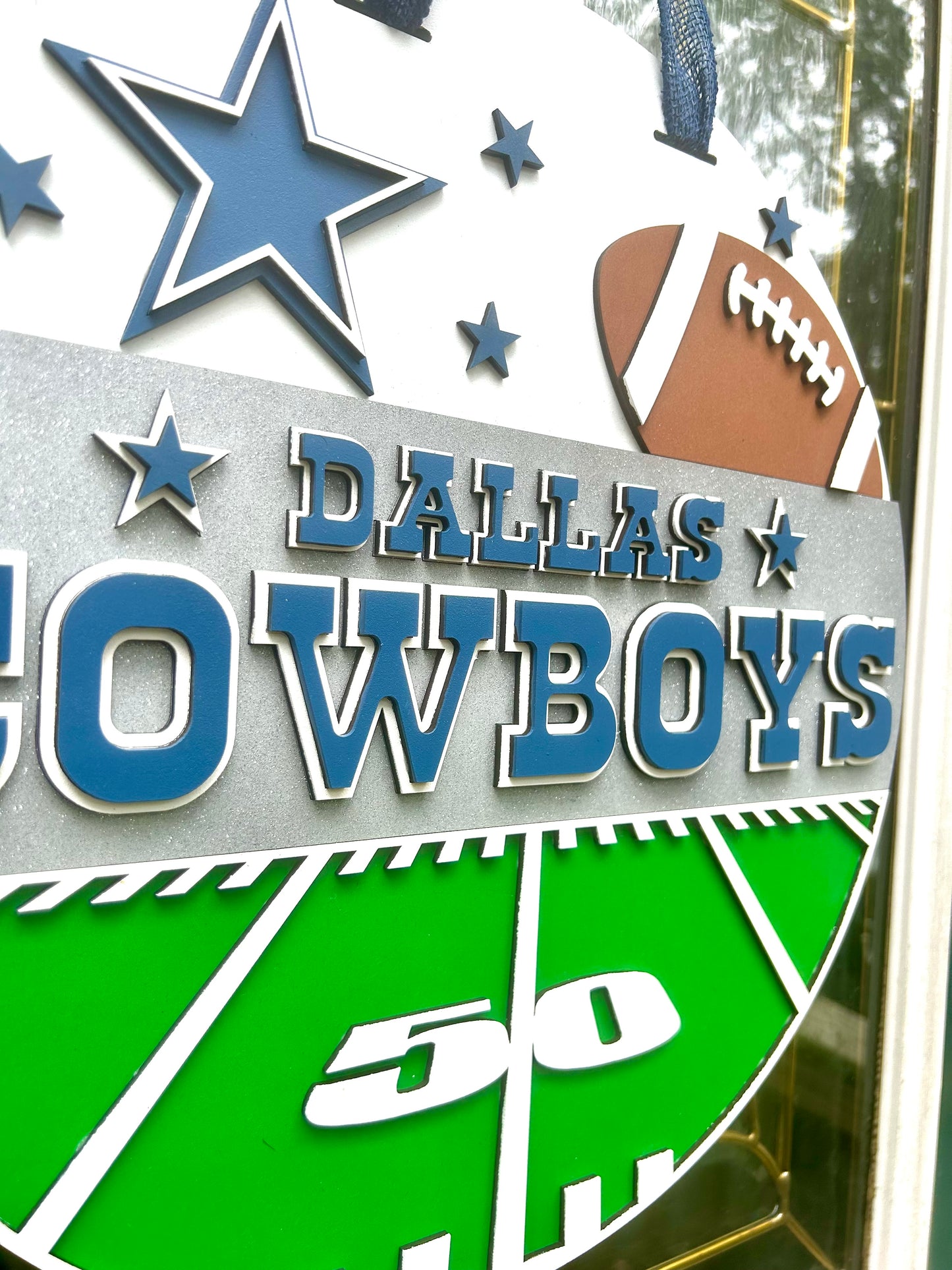 NFL Team Door Hangers/Fan Cave Signs