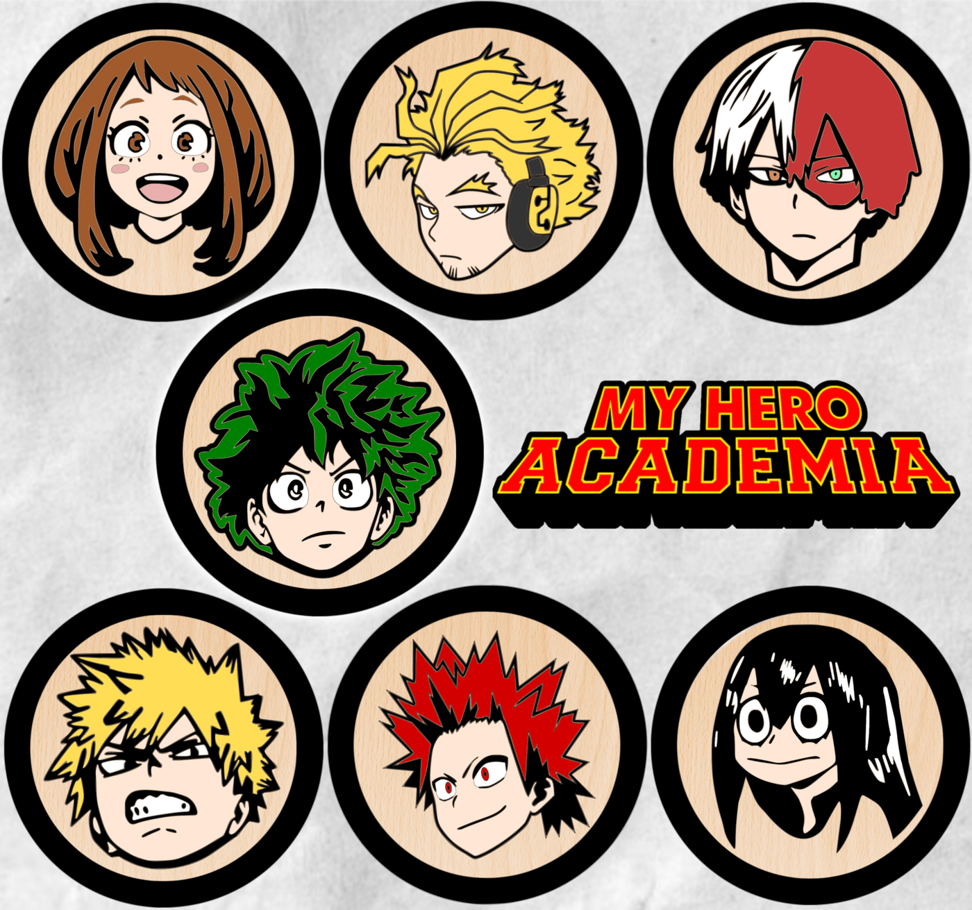Hero School Stacked Sign/Wall hanging