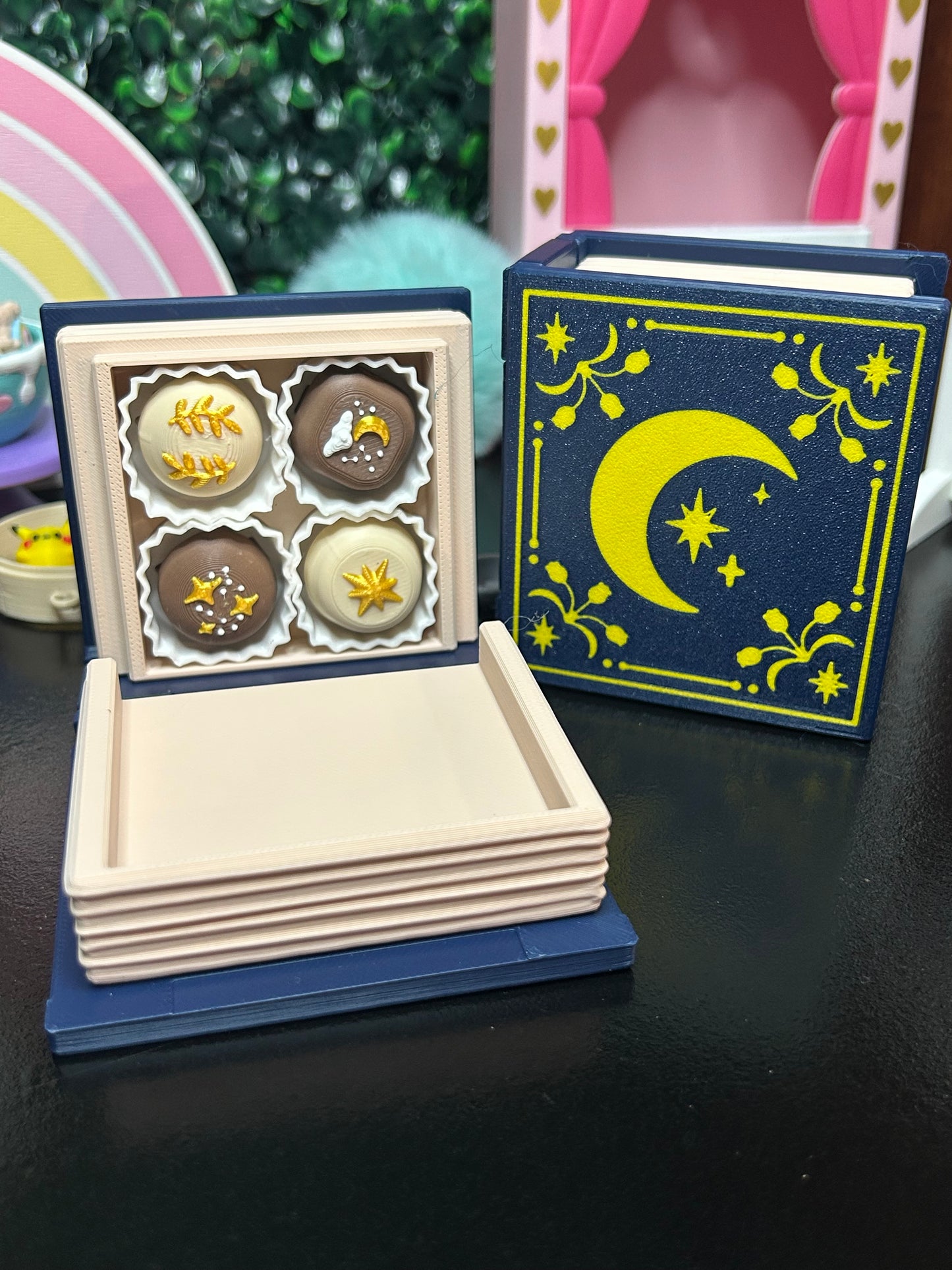 Celestial chocolate box quadruple fidget clicker