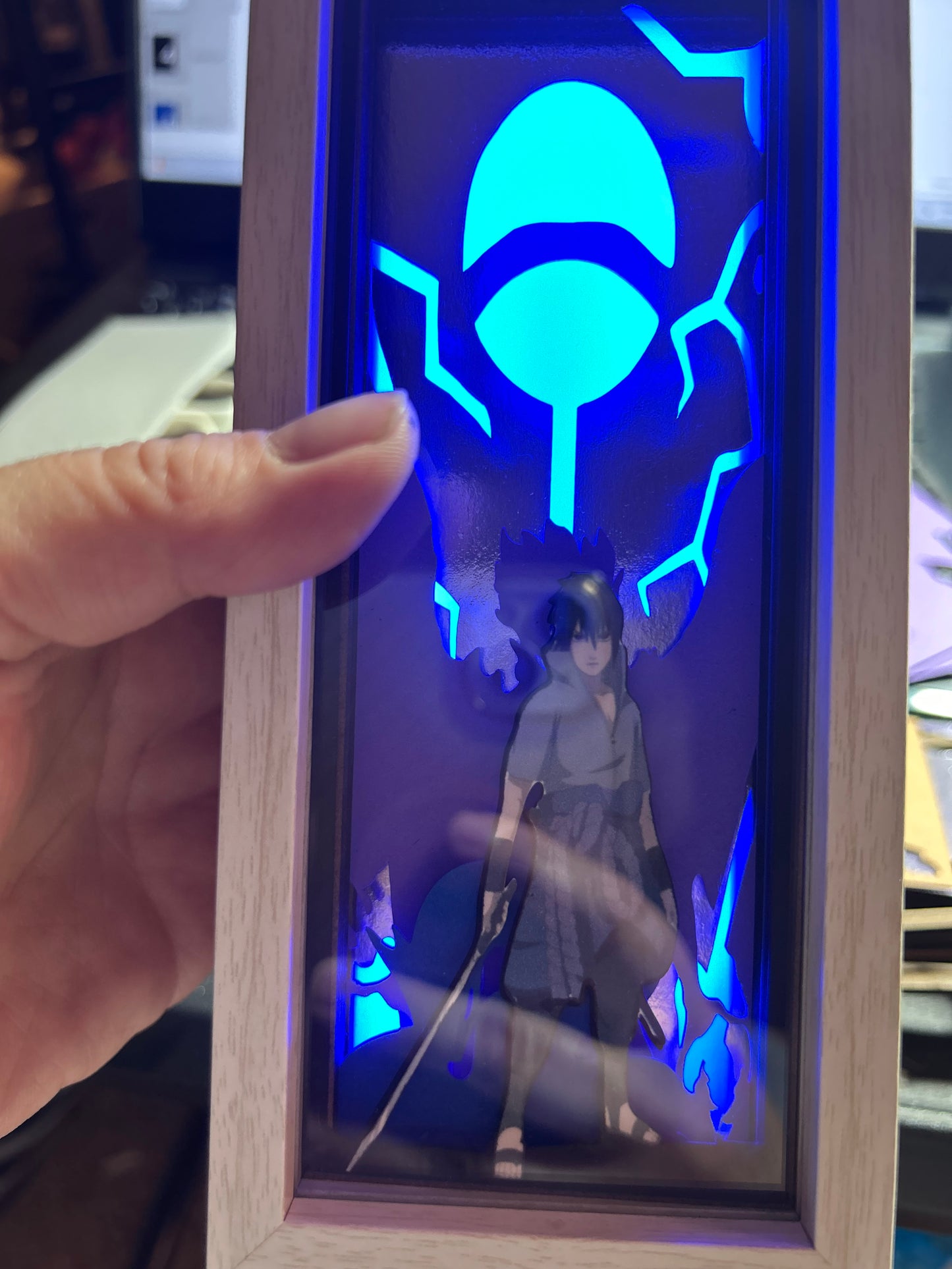 3D Anime Themed Light Boxes/Shadow Boxes