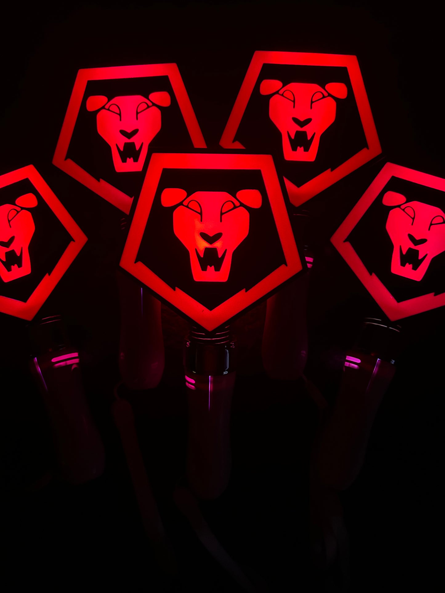 Saja Boys and Huntrix light sticks!